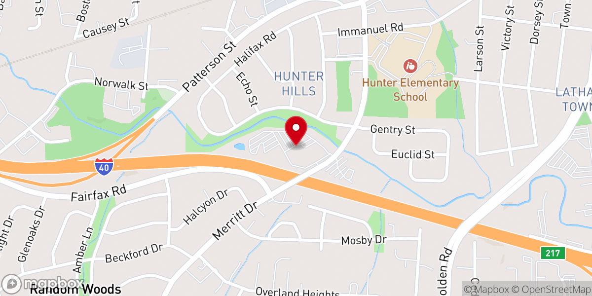 Map showing location of Definition Church