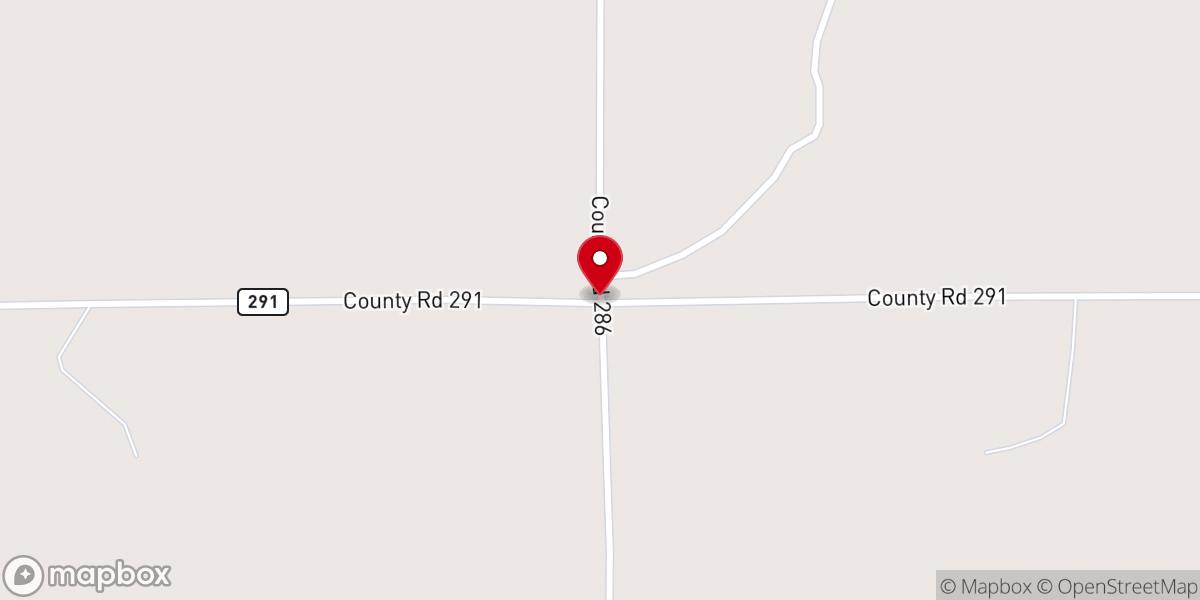 Map showing location of Bethel Church