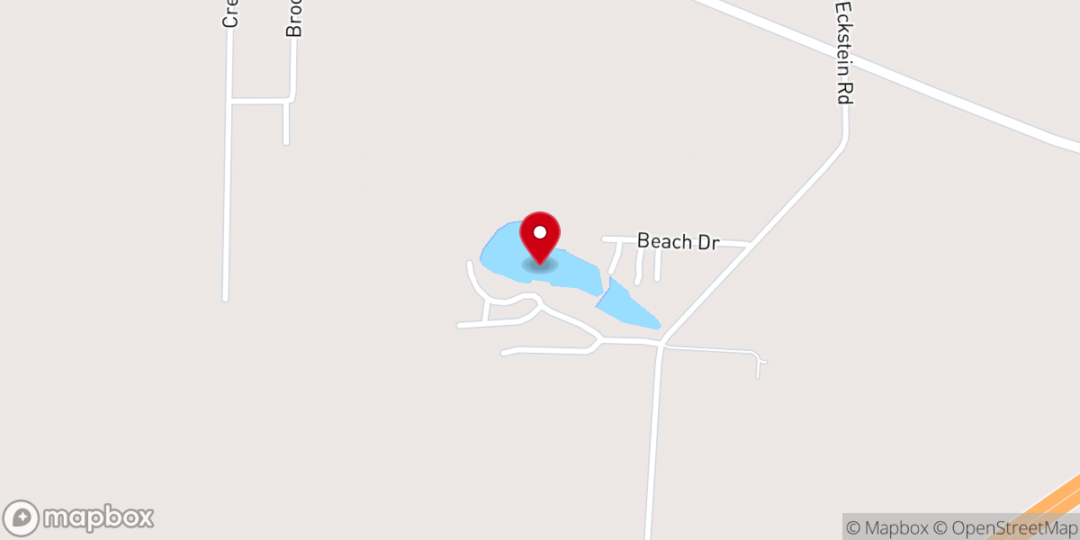 Map showing location of Walton Lake