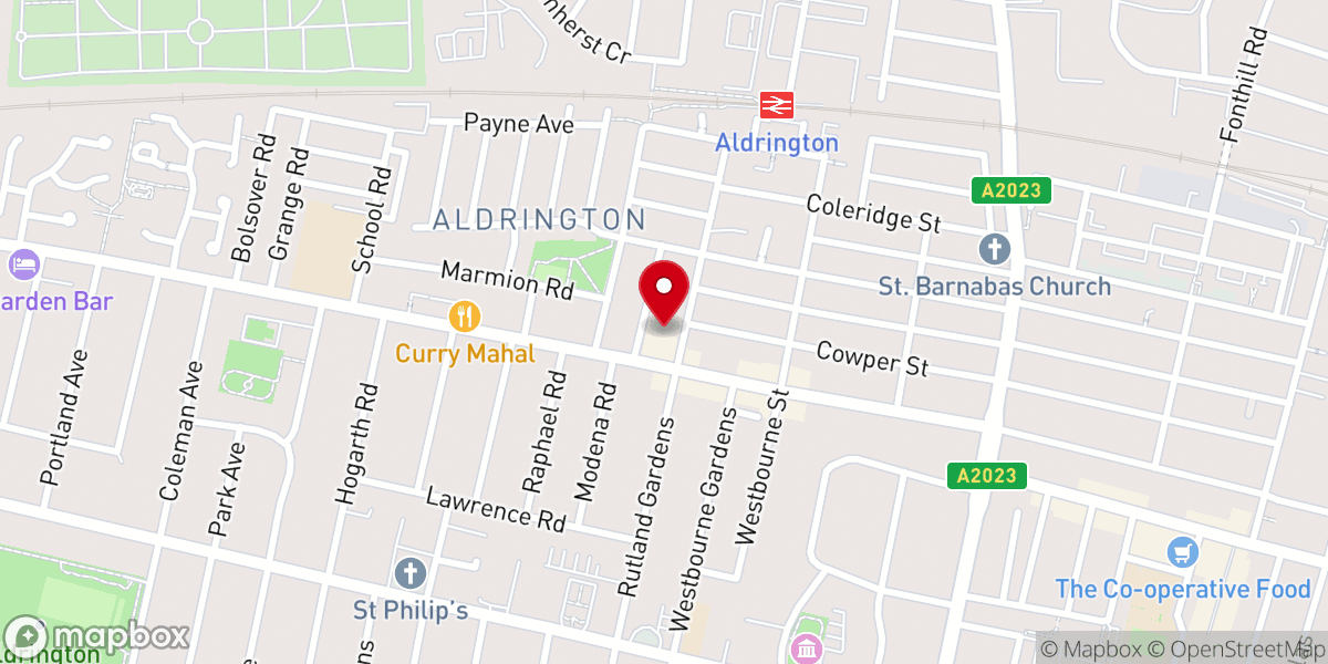 Map showing location of City4Christ Church, Hove