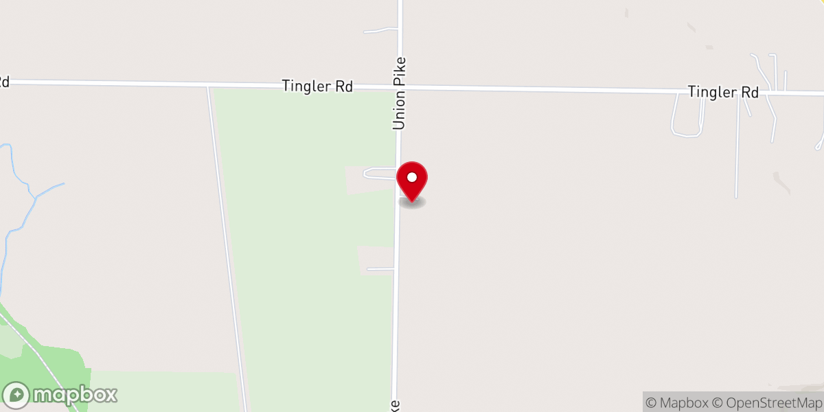 Map showing location of Country Harvest Cowboy Church