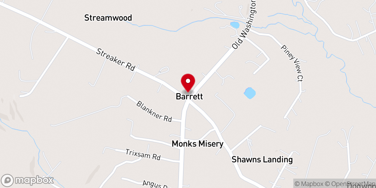 Map showing location of Brandenburg Global Methodist Church