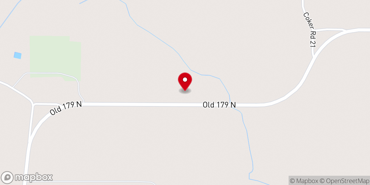 Map showing location of Mt Vernon Baptist Church