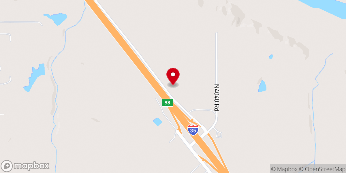 Map showing location of Johnson Road Native Baptist Church