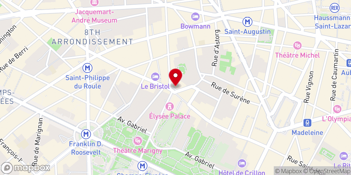 Map showing location of Amicale Du Cogic
