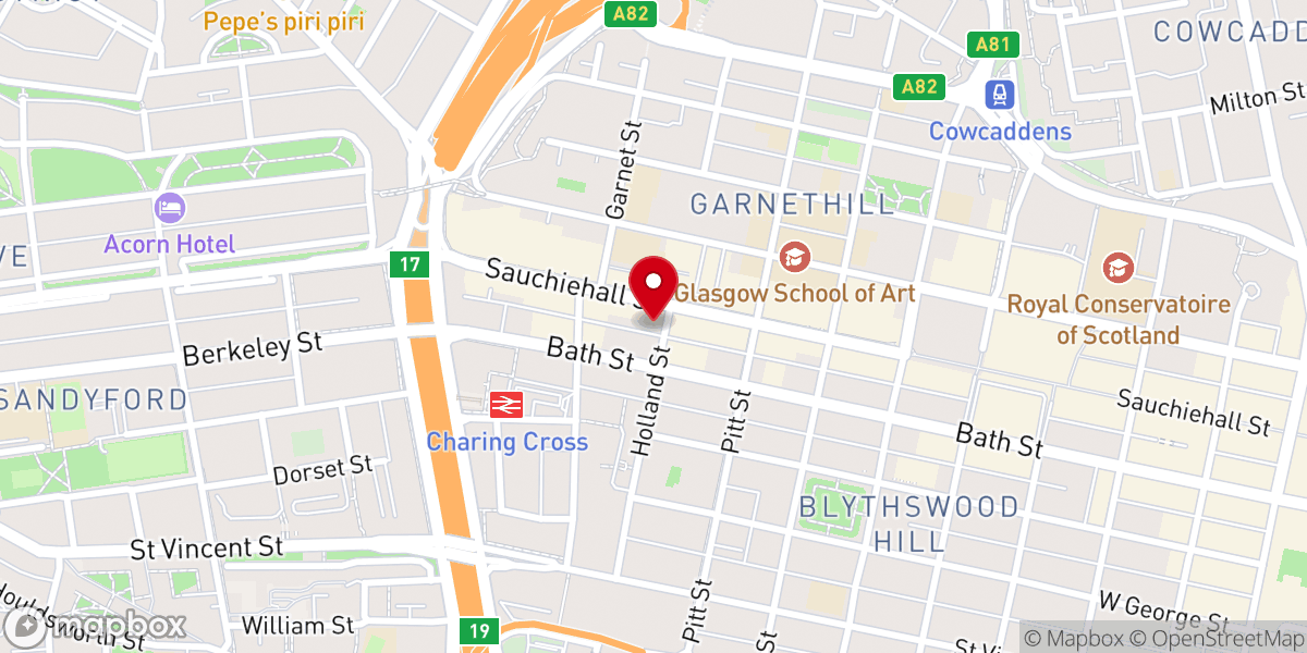 Map showing location of Rehoboth Worship