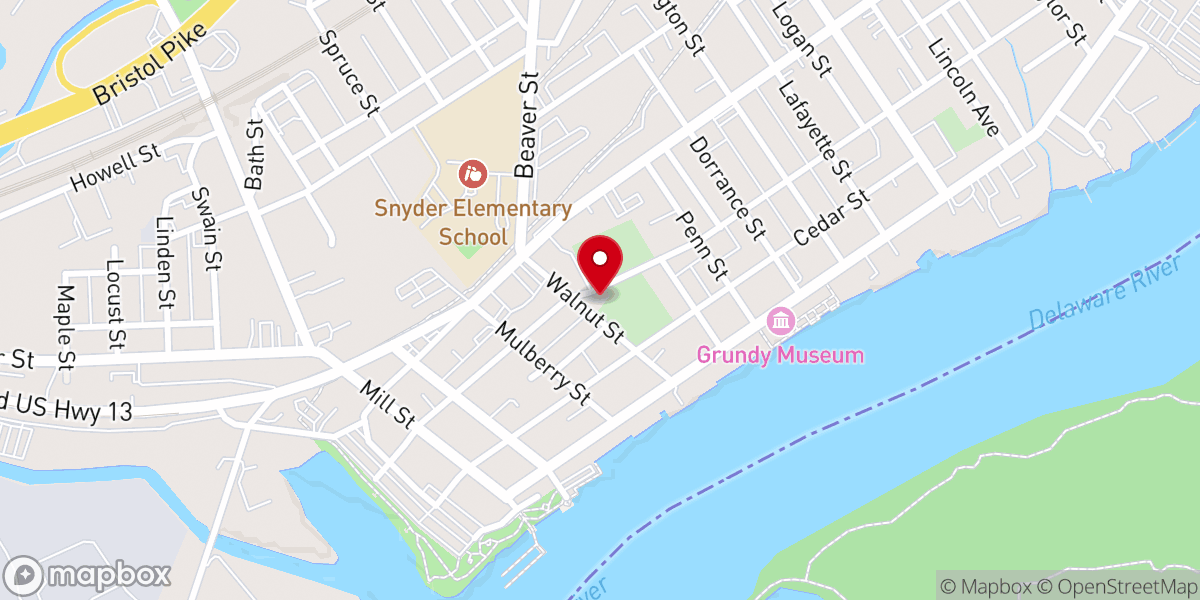 Map showing location of Redemption Church of Bristol