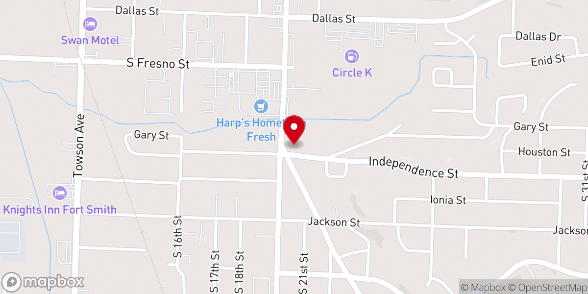 Map showing location of The Sanctuary Pentecostal Church