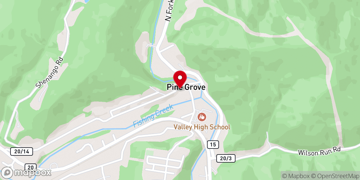 Map showing location of Chapel Of Victory