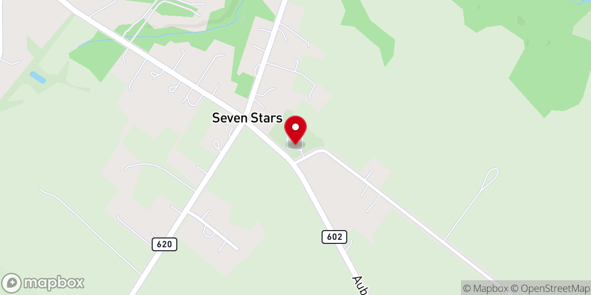 Map showing location of Hope Community Church