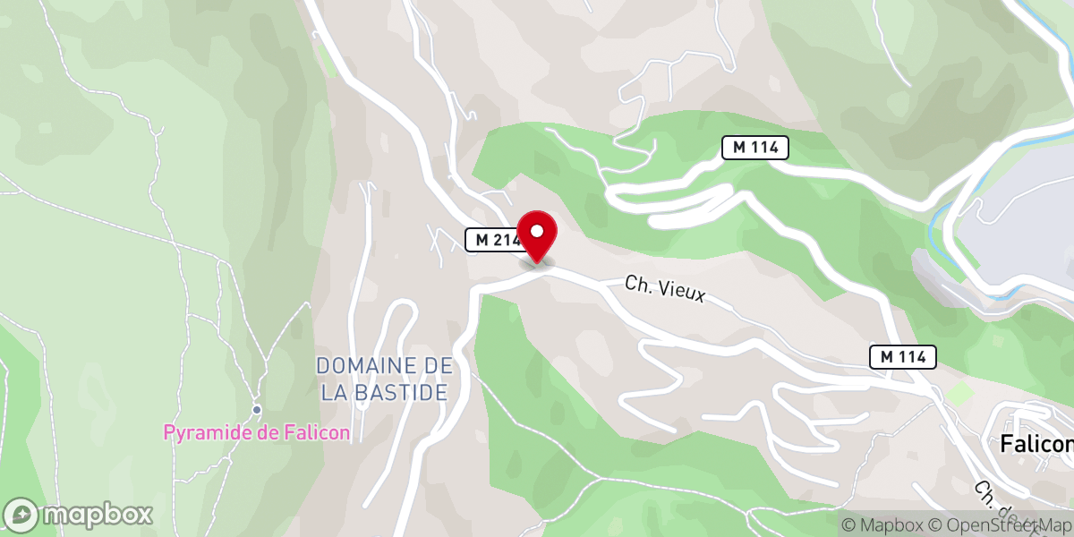 Map showing location of Chapelle Saint-Sébastien