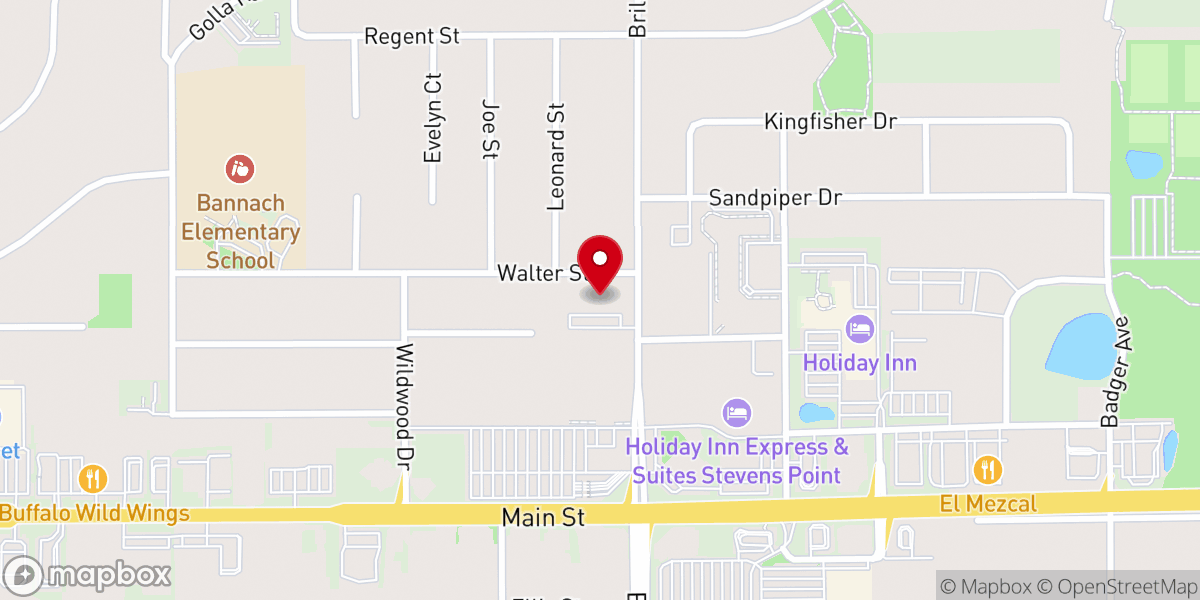 Map showing location of The Point Fellowship - A Unitarian Universalist Congregation