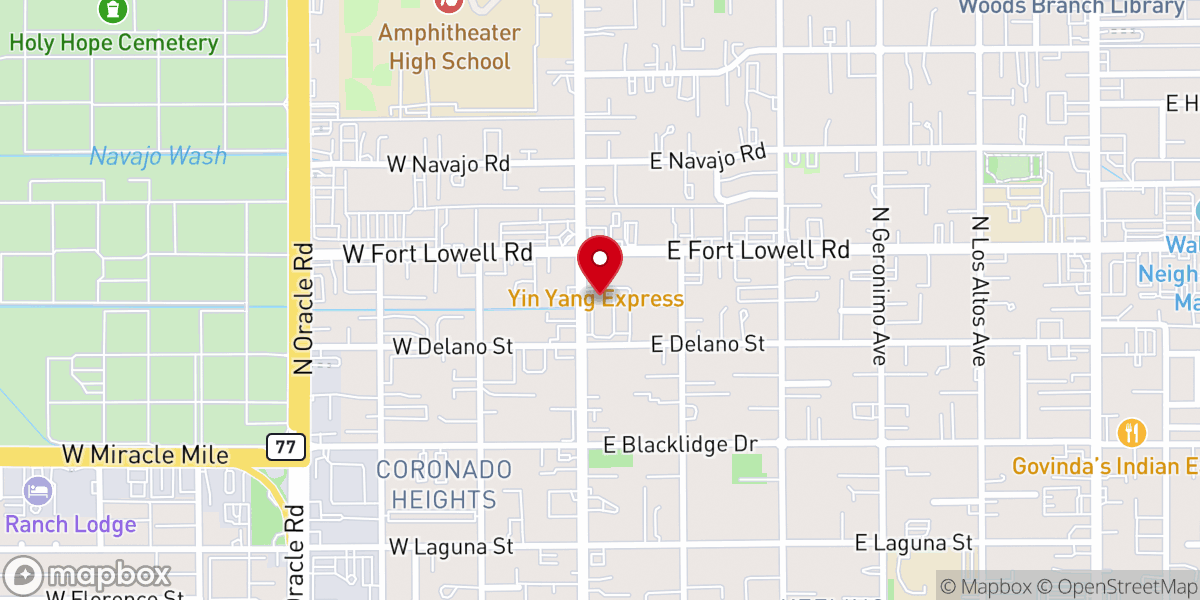 Map showing location of Iglesia cristiana libertad