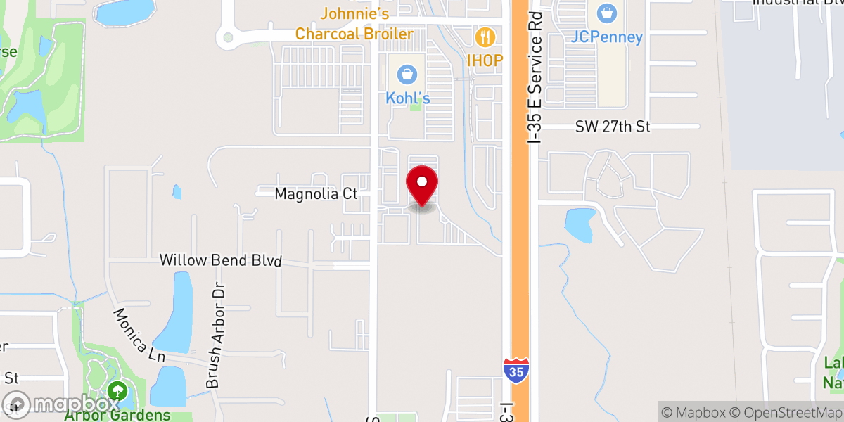 Map showing location of Life.Church Moore