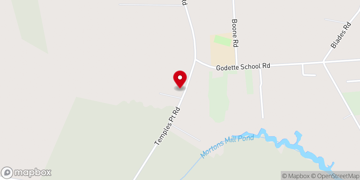 Map showing location of Body of Christ Holiness Church
