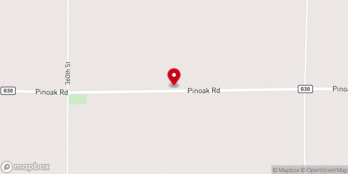 Map showing location of Silver Creek Church