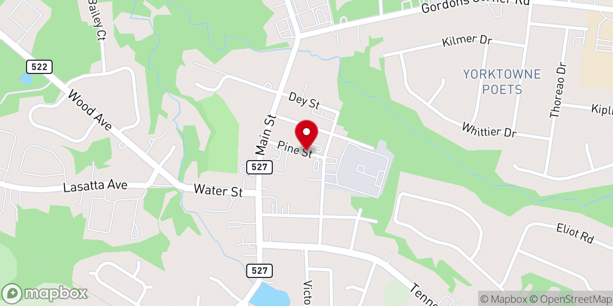 Map showing location of New Life Pentecostal Ministries