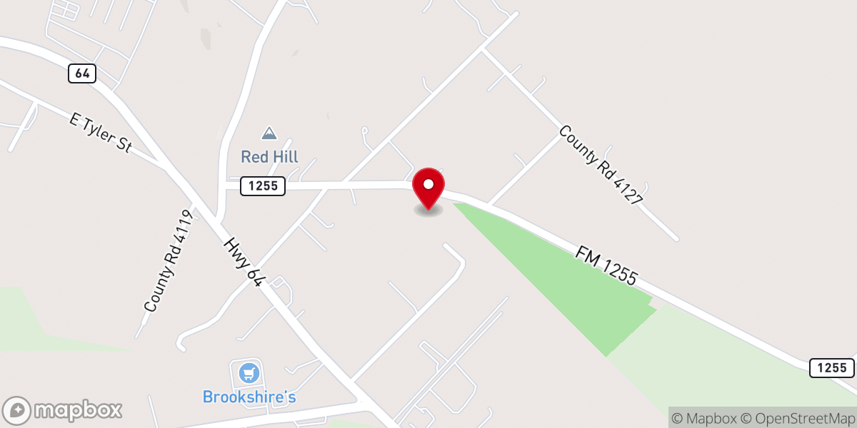 Map showing location of Manna House Food Bank