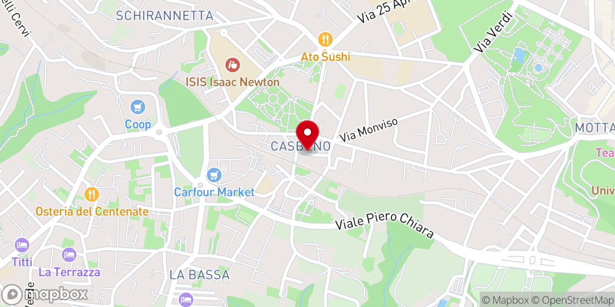 Map showing location of Chiesa Ortodossa a Varese . Храм во имя святого благоверного князя Александра Невского