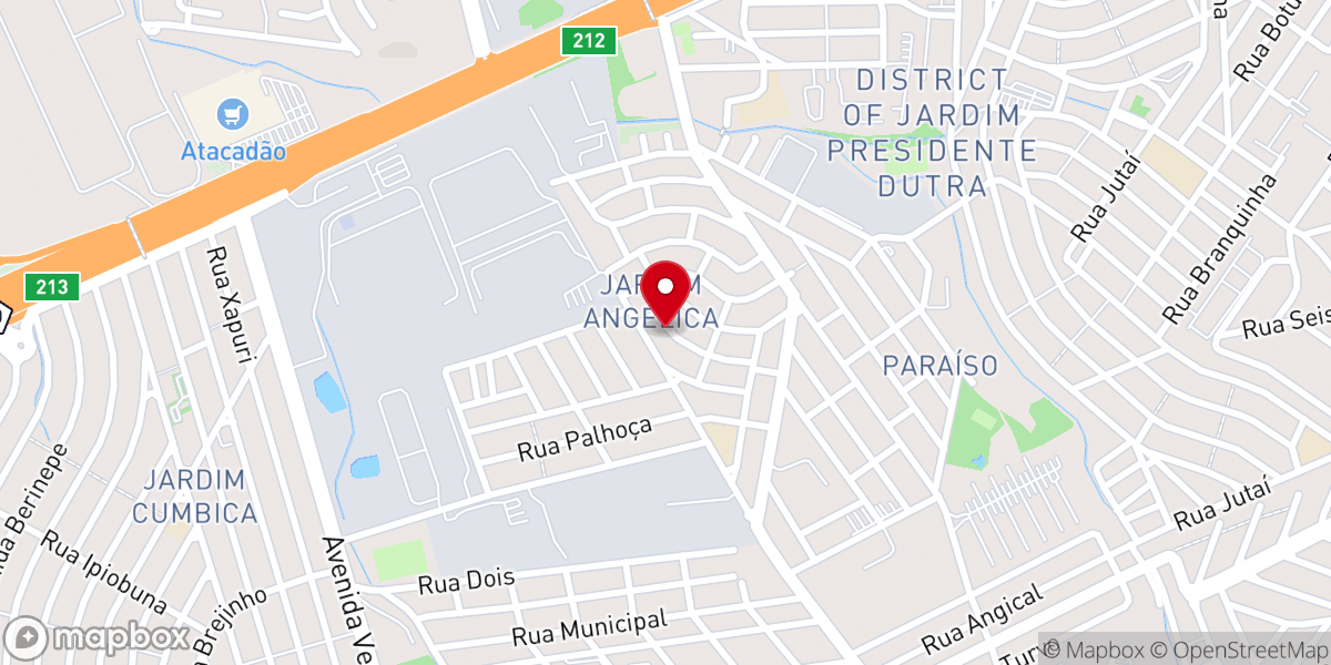Map showing location of Capela Santa Isabel De Portugal