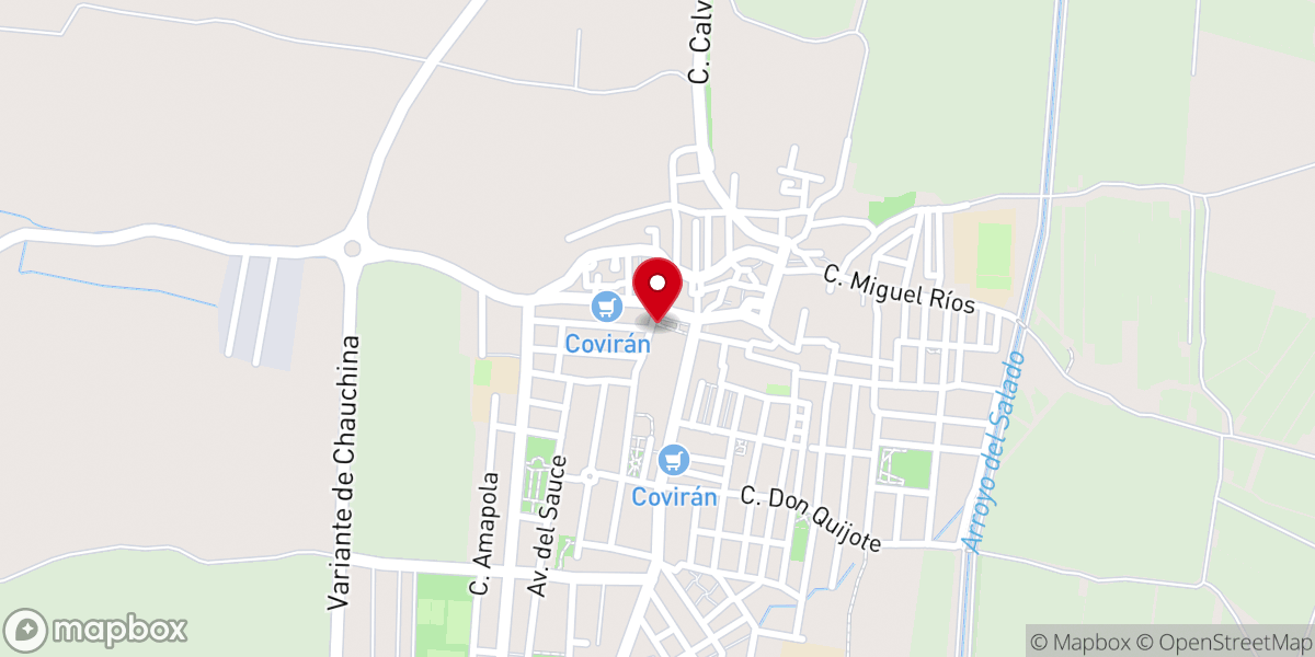 Map showing location of Ermita de la Virgen del Pincho / Santuario de Nuestra Señora del Espino (Chauchina)