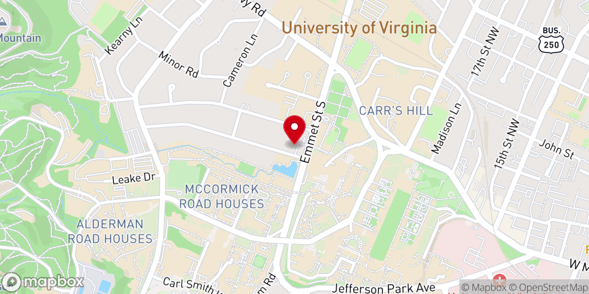 Map showing location of Wesley Memorial United Methodist Church