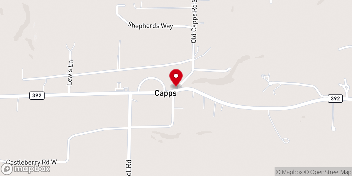 Map showing location of Holy Trinity Evangelical-Lutheran Church (UAC)