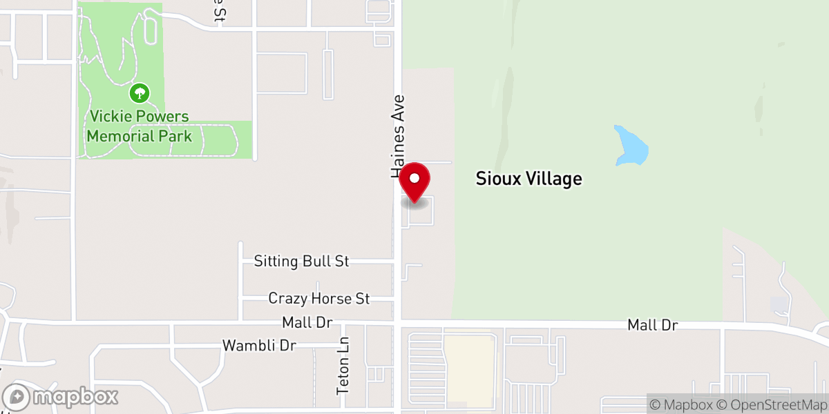 Map showing location of MidTown Church