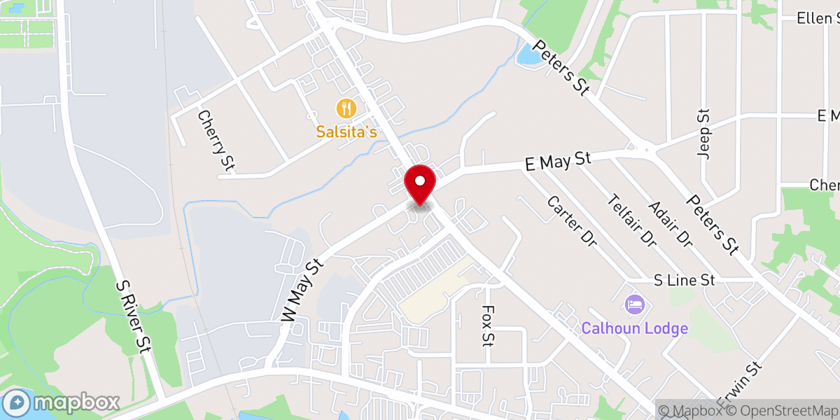 Map showing location of theBasement