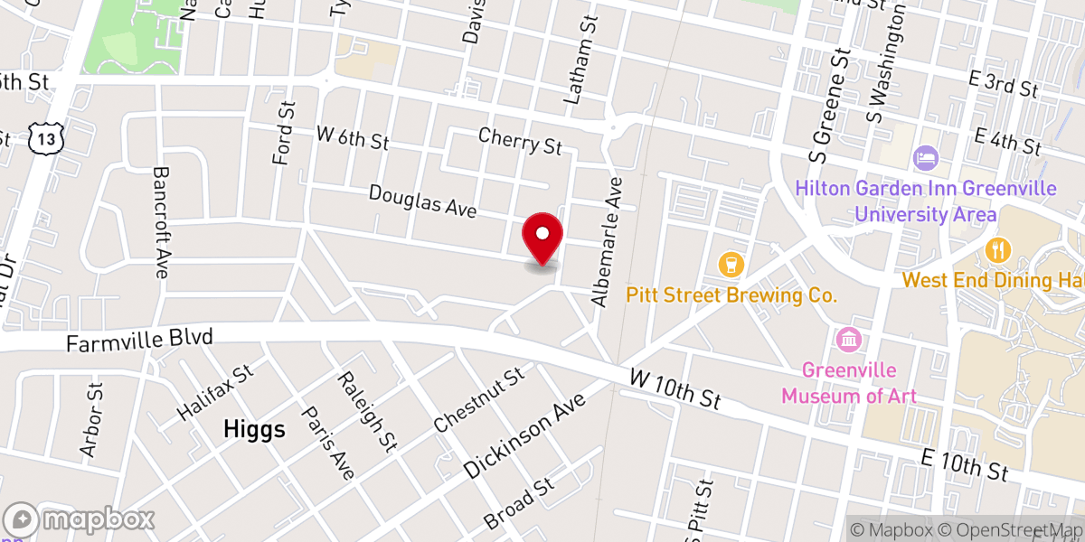 Map showing location of House of Prayer