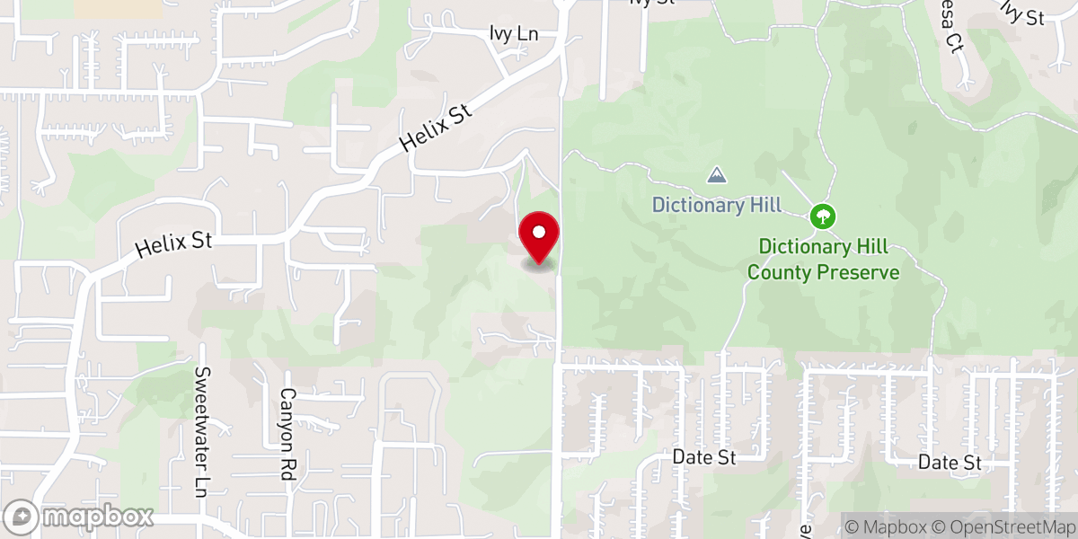 Map showing location of New Seasons Church