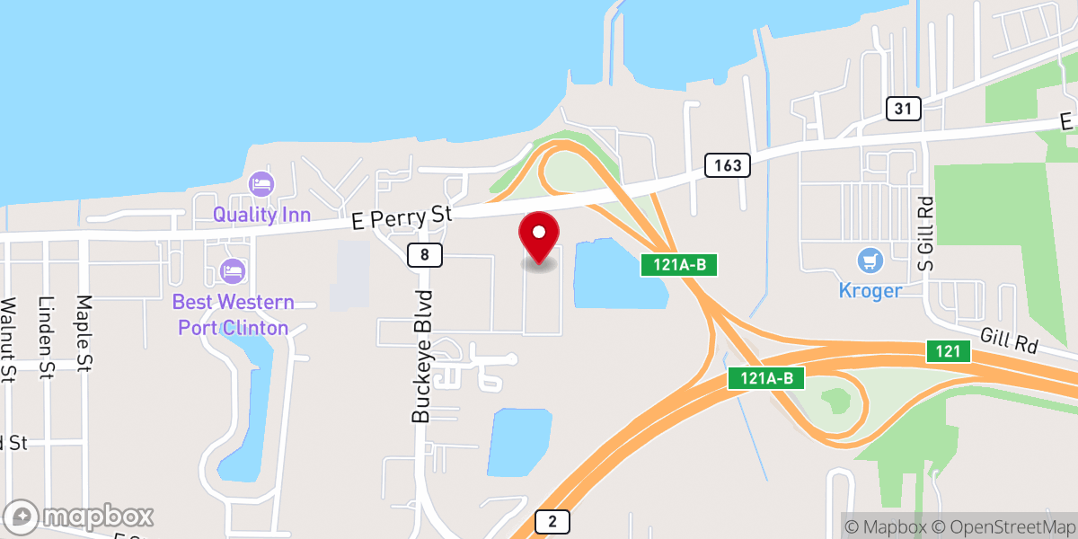 Map showing location of The Anchor of Hope Church
