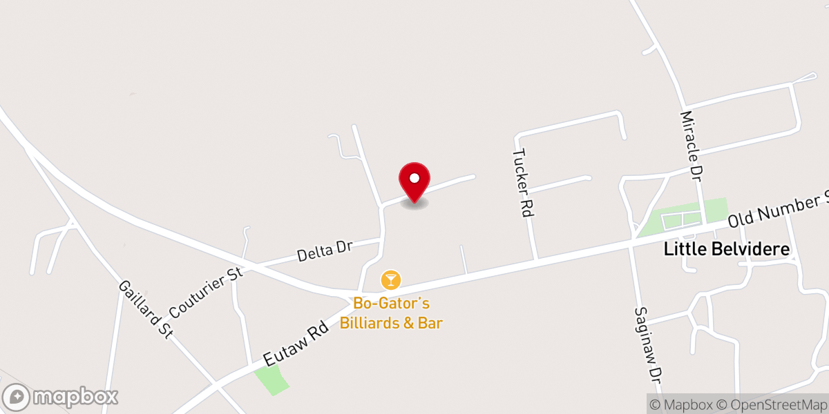 Map showing location of Church of the Epiphany Episcopal Church