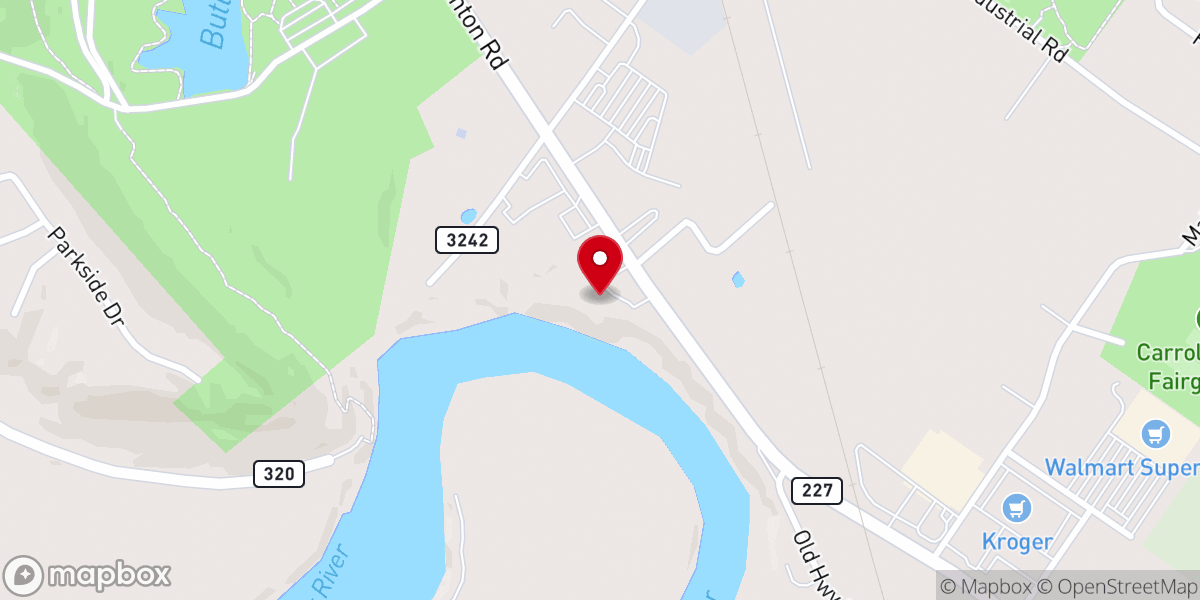 Map showing location of English Christian Church