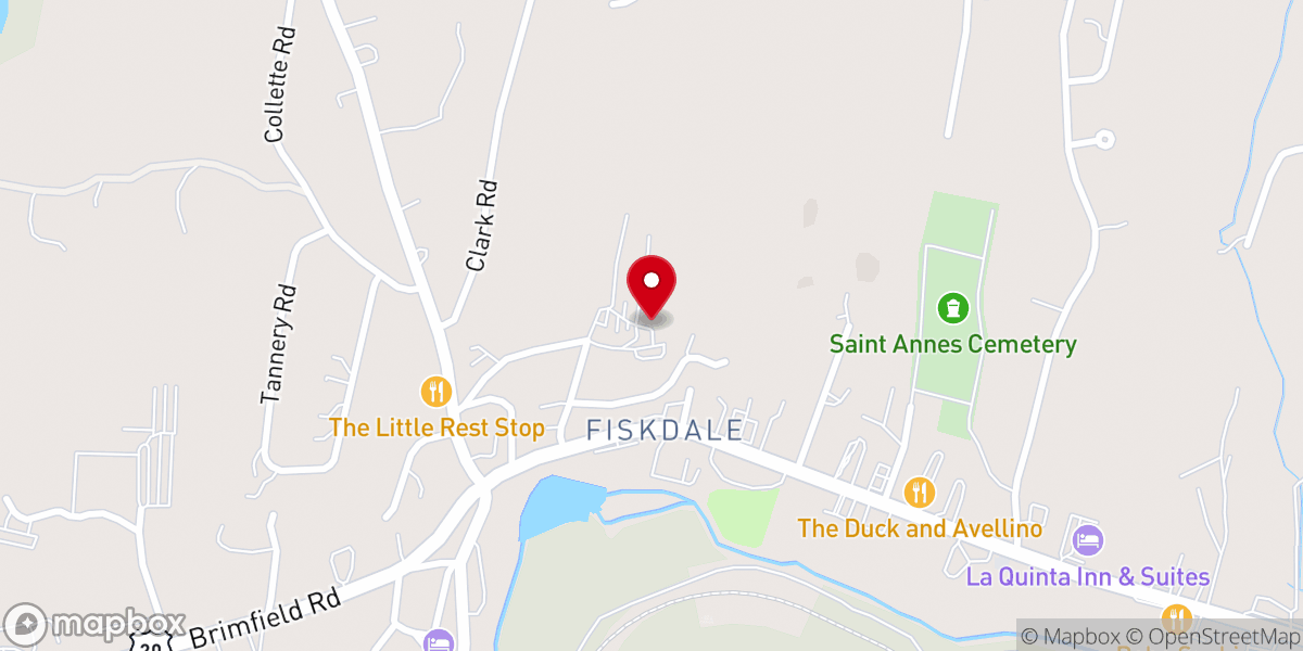 Map showing location of St. Anne Shrine Gift Shop