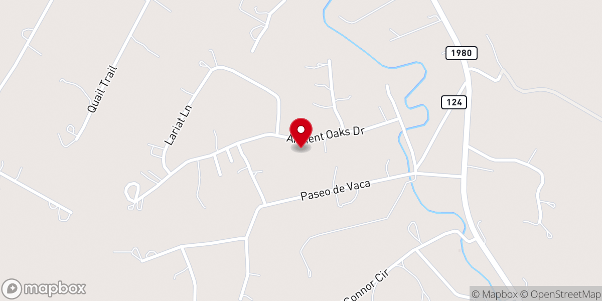 Map showing location of Burnet-Llano Baptist Association