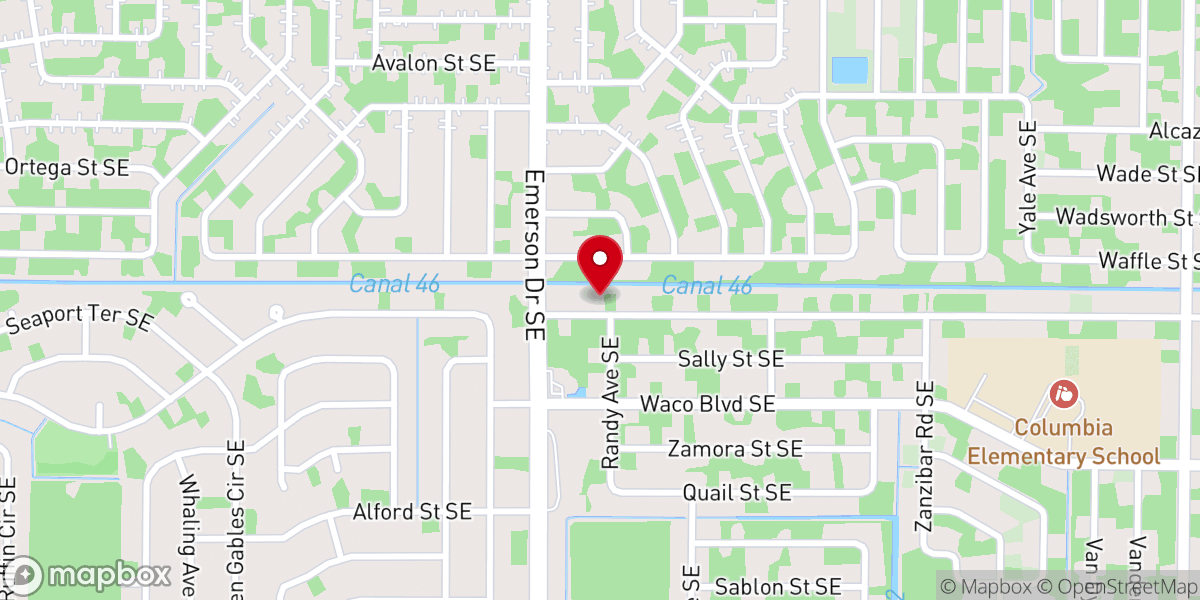 Map showing location of Anointed for Kingdom Ministry
