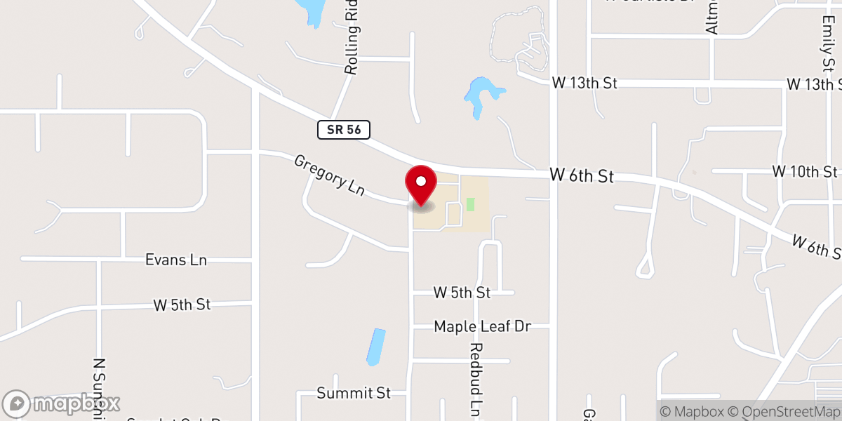 Map showing location of Divine Providence Perpetual Eucharistic Adoration Chapel