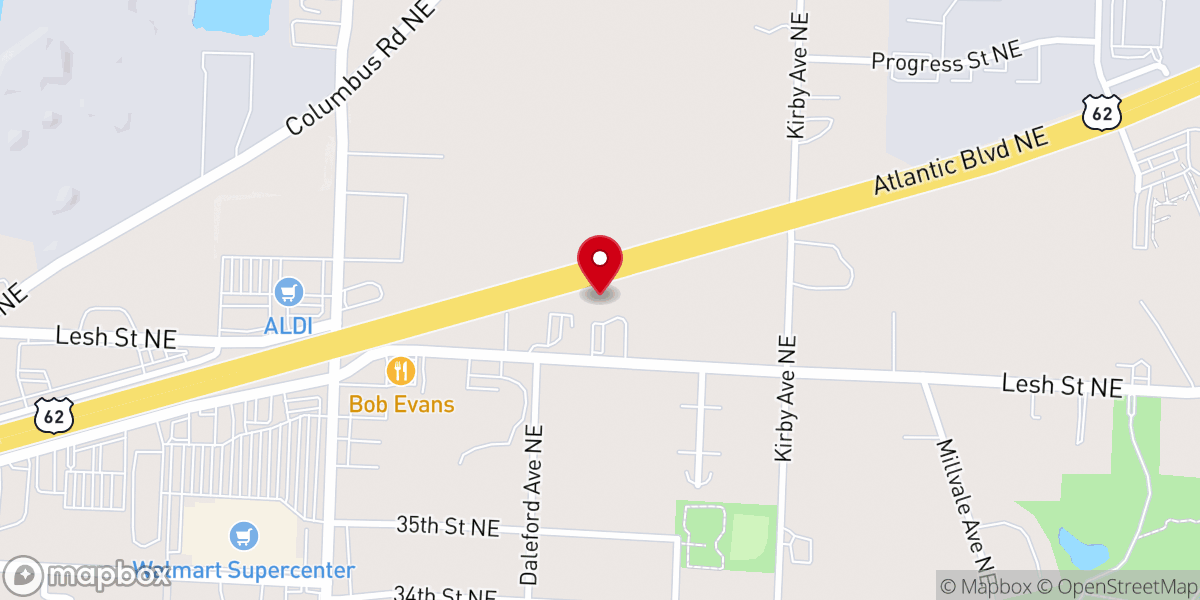 Map showing location of True Light Christian Ministries