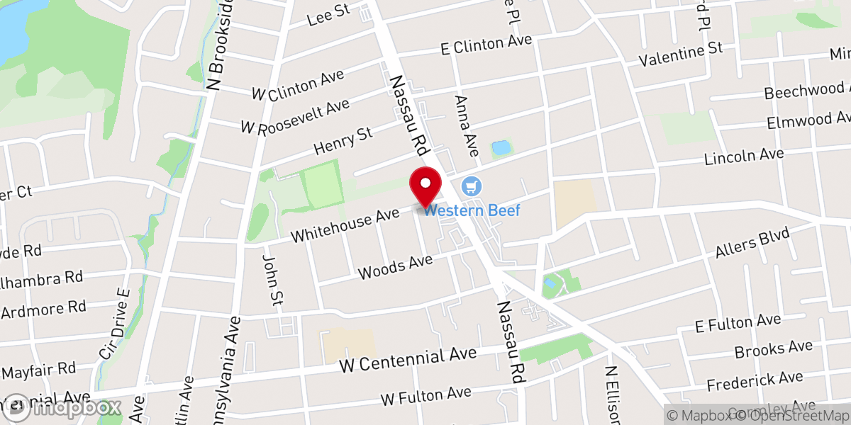 Map showing location of First United Methodist Church