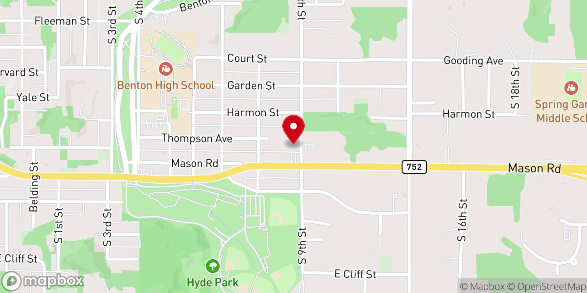 Map showing location of The Keys Christian Fellowship