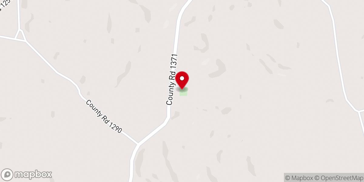 Map showing location of Mt Olive Church of God