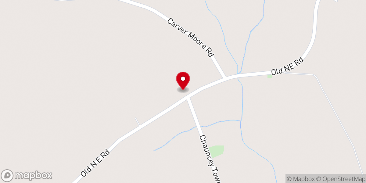 Map showing location of St James Baptist Church