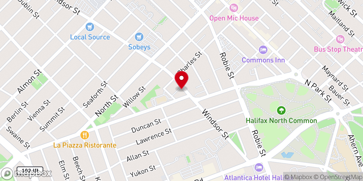 Map showing location of Saint Antonios Antiochian Orthodox Church