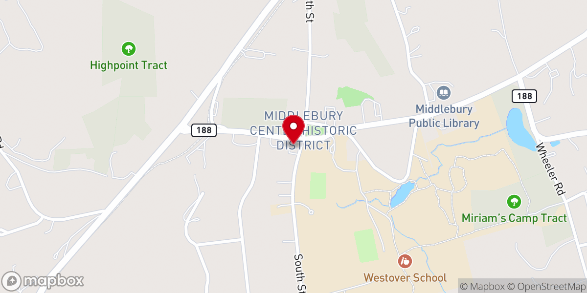 Map showing location of Saint John of the Cross Roman Catholic Church