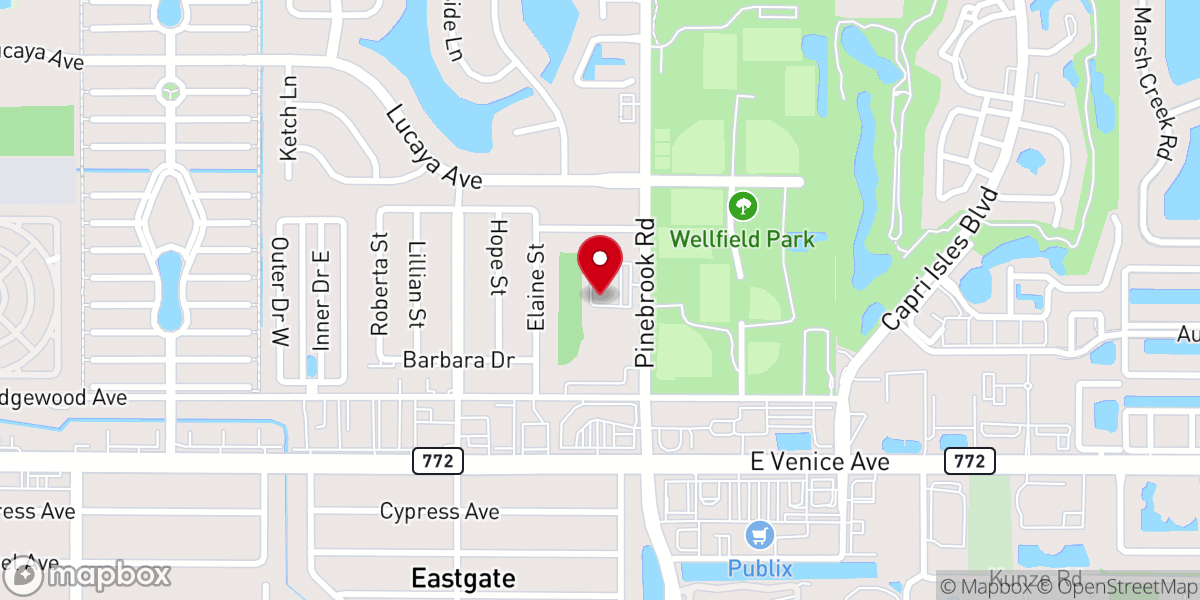 Map showing location of Catholic Community Foundation of Southwest Florida, Inc.