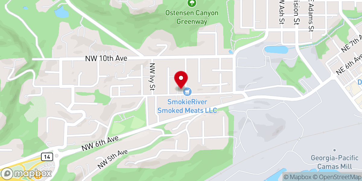 Map showing location of Eastgate Pentecostals of Camas