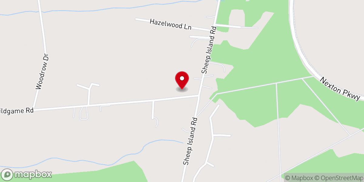 Map showing location of New Mt Zion Ame Church