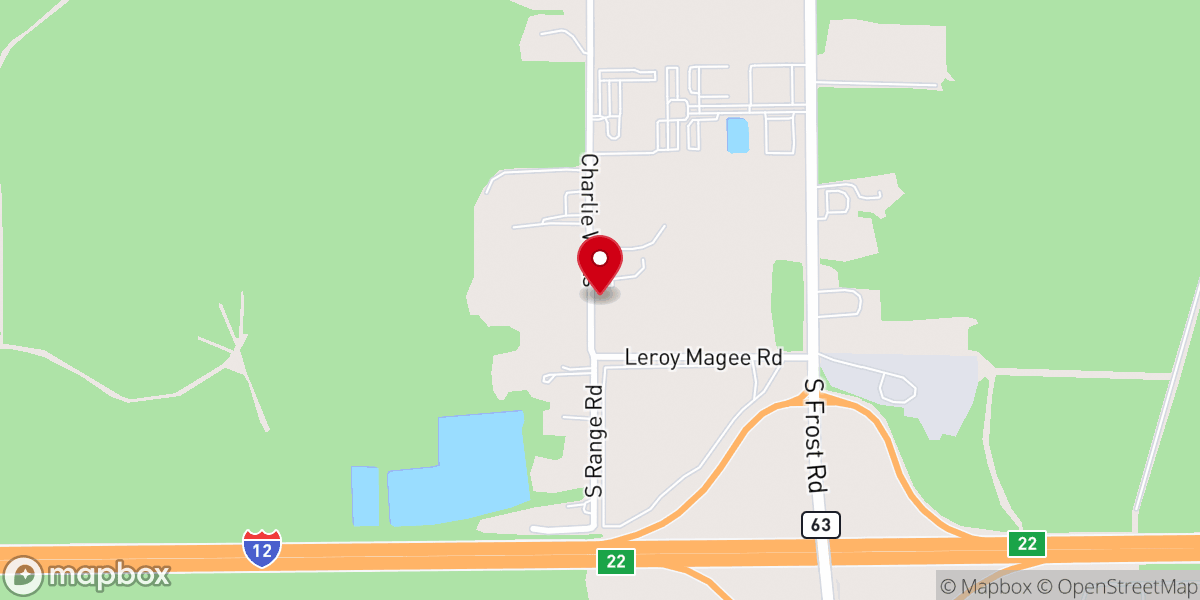 Map showing location of Statewide Bail Bonds Livingston