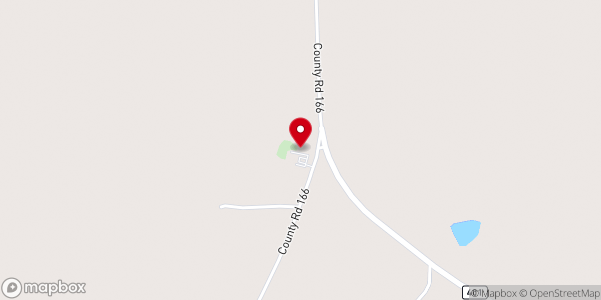 Map showing location of Nazareth Baptist Church